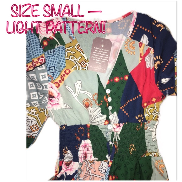 •HP! LAST 1!  Boho Chiffon Patchwork Maxi Dress• - Picture 8 of 8